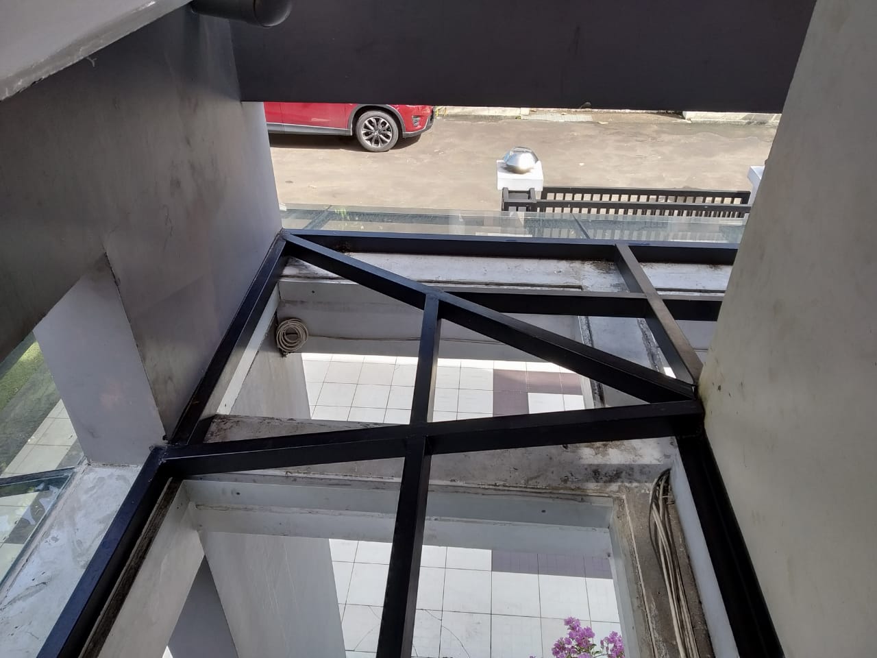 Kanopi Kaca Afen - Dokumentasi Proyek